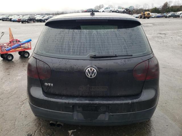 WVWED71K89W045801 - 2009 VOLKSWAGEN GTI BLACK photo 6