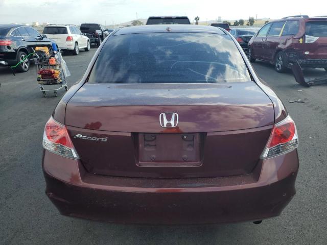 JHMCP26878C015055 - 2008 HONDA ACCORD EXL Bordeaux photo 6