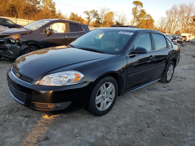 2G1WB5EK5B1135874 - 2011 CHEVROLET IMPALA LT BLACK photo 1