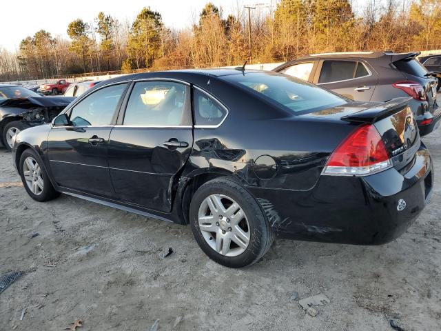 2G1WB5EK5B1135874 - 2011 CHEVROLET IMPALA LT BLACK photo 2