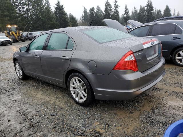 3FAHP0JA3BR271049 - 2011 FORD FUSION SEL GRAY photo 2