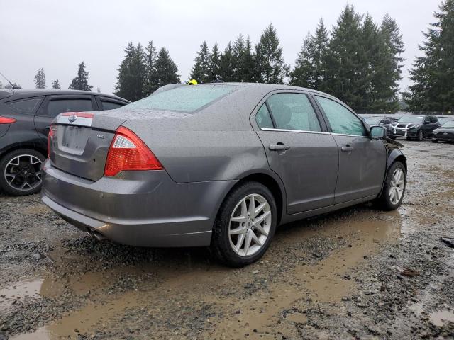 3FAHP0JA3BR271049 - 2011 FORD FUSION SEL GRAY photo 3