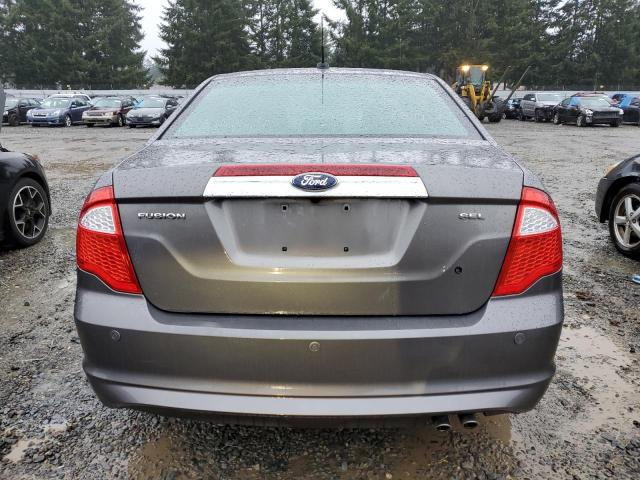 3FAHP0JA3BR271049 - 2011 FORD FUSION SEL GRAY photo 6