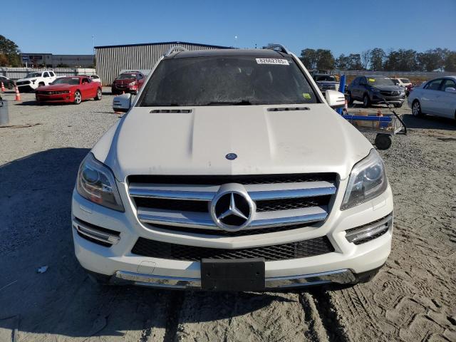 4JGDF7CE1EA298961 - 2014 MERCEDES-BENZ GL 450 4MATIC WHITE photo 5