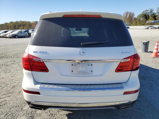 4JGDF7CE1EA298961 - 2014 MERCEDES-BENZ GL 450 4MATIC WHITE photo 6