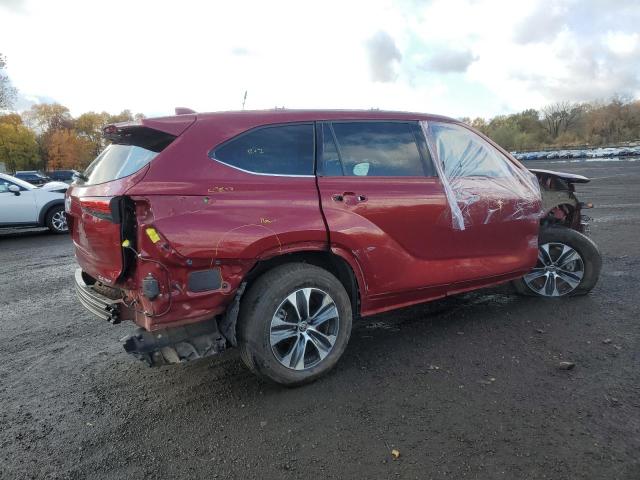 5TDHZRBH1LS010893 - 2020 TOYOTA HIGHLANDER XLE Қызыл фото 3