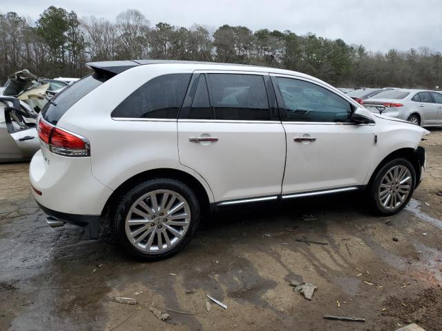 2LMDJ6JK6BBJ18864 - 2011 LINCOLN MKX WHITE photo 3