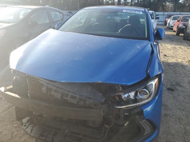 5NPD84LF0HH018336 - 2017 HYUNDAI ELANTRA SE BLUE photo 5