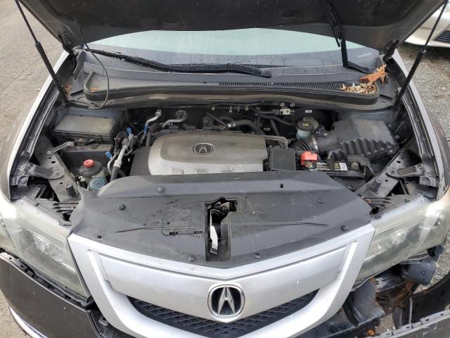 2HNYD2H21BH513954 - 2011 ACURA MDX GRAY photo 12