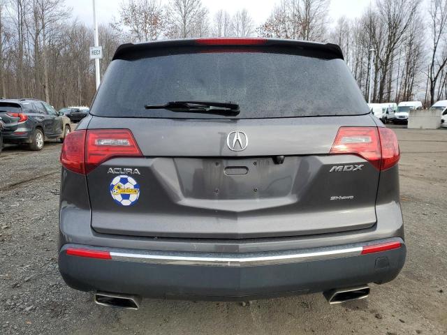 2HNYD2H21BH513954 - 2011 ACURA MDX GRAY photo 6