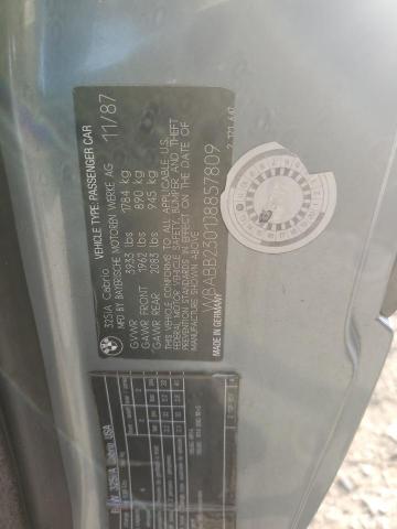 WBABB2301J8857809 - 1988 BMW 325 I AUTOMATIC BLUE photo 12