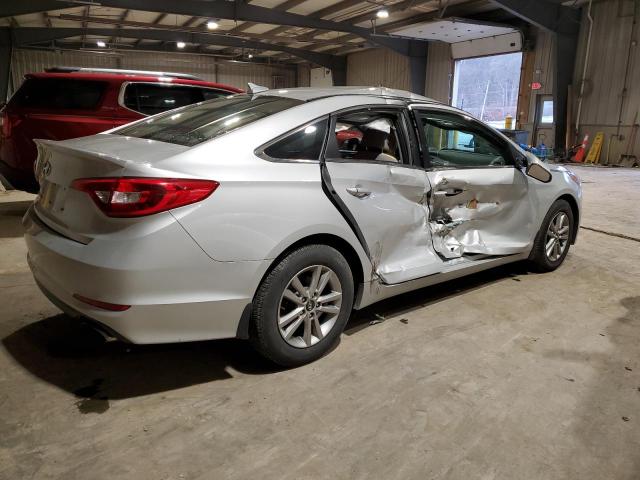 5NPE24AF9FH161369 - 2015 HYUNDAI SONATA SE SILVER photo 3