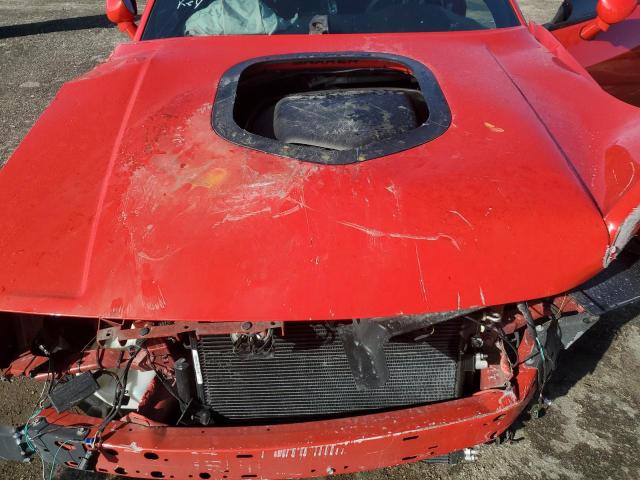 2C3CDZFJ9MH659187 - 2021 DODGE CHALLENGER R/T SCAT PACK RED photo 11