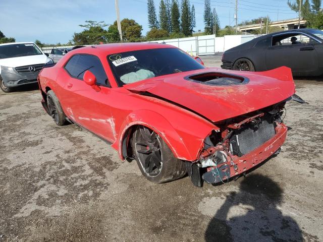 2C3CDZFJ9MH659187 - 2021 DODGE CHALLENGER R/T SCAT PACK RED photo 4