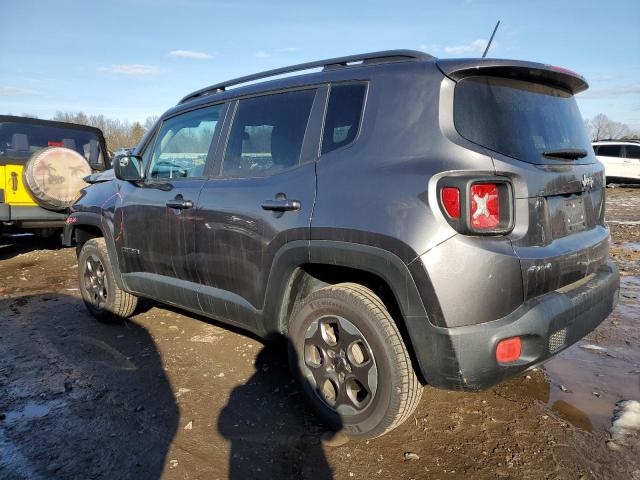 ZACCJBAB8HPE78906 - 2017 JEEP RENEGADE SPORT GRAY photo 2