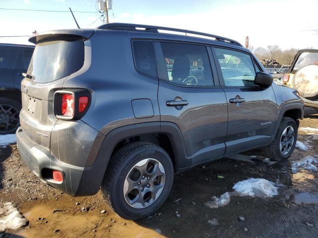 ZACCJBAB8HPE78906 - 2017 JEEP RENEGADE SPORT GRAY photo 3