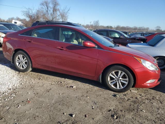 5NPEB4ACXDH796569 - 2013 HYUNDAI SONATA GLS BURGUNDY photo 4