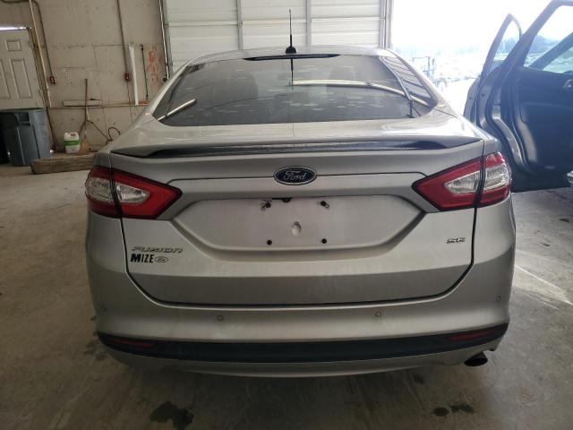 3FA6P0H72GR254154 - 2016 FORD FUSION SE SILVER photo 6