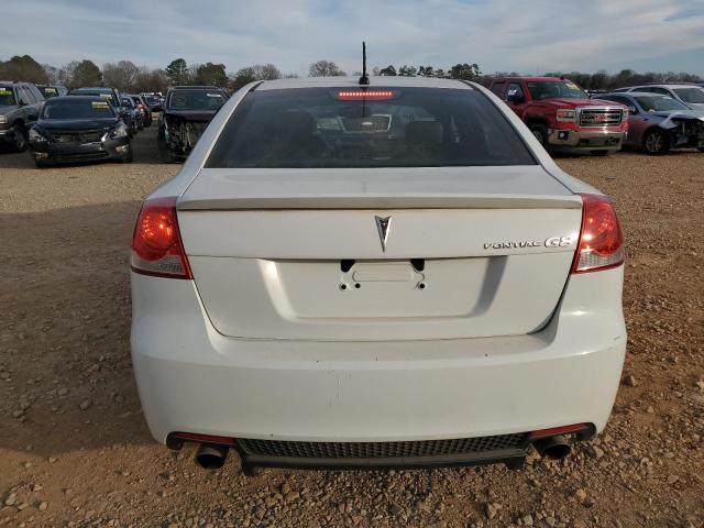 6G2ER57799L224494 - 2009 PONTIAC G8 WHITE photo 6