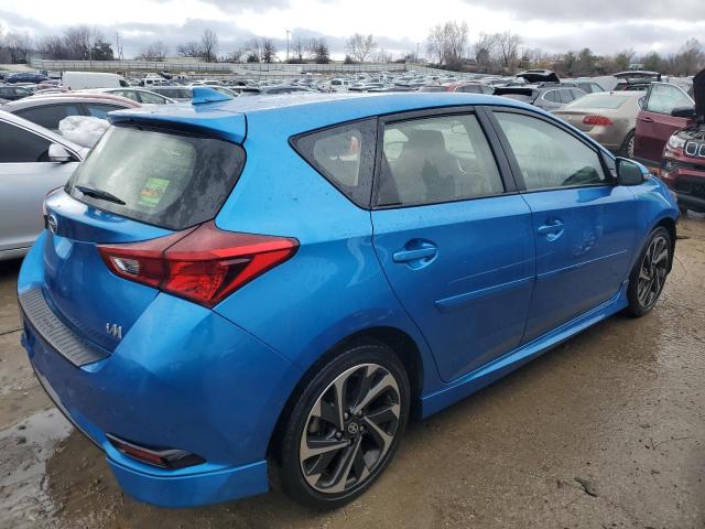 JTNKARJE2GJ513030 - 2016 TOYOTA SCION IM BLUE photo 3