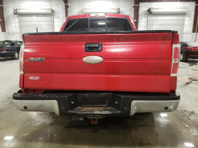 1FTFW1ET0BFC71819 - 2011 FORD F150 SUPERCREW RED photo 6