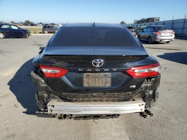 4T1B11HK2KU831167 - 2019 TOYOTA CAMRY L BLACK photo 6