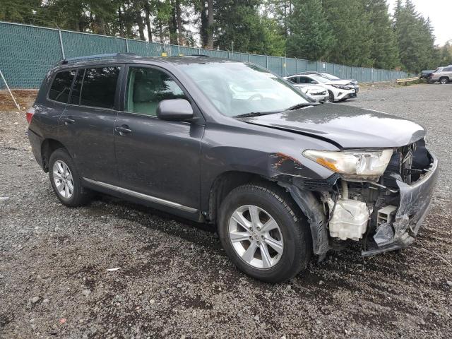 5TDBK3EHXBS072696 - 2011 TOYOTA HIGHLANDER BASE رمادي صورة 4
