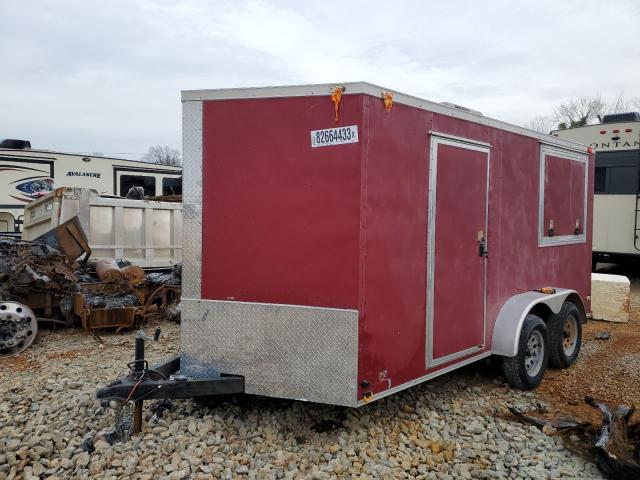 53NBE142F10260542 - 2015 OTHR TRAILER RED photo 2