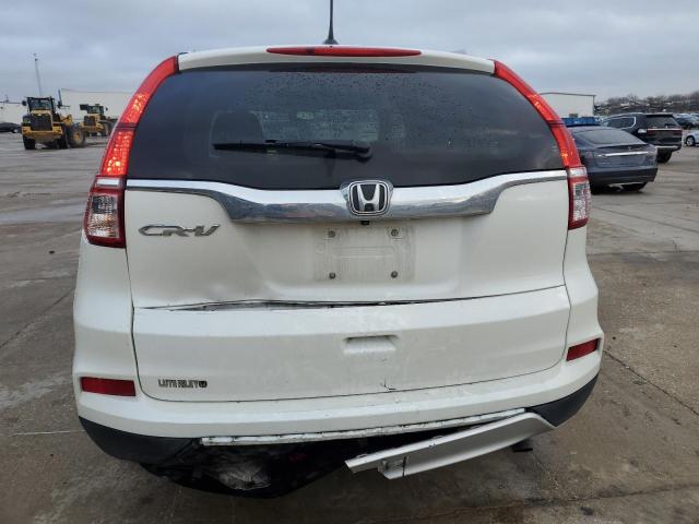 5J6RM3H75FL023712 - 2015 HONDA CR-V EXL WHITE photo 6