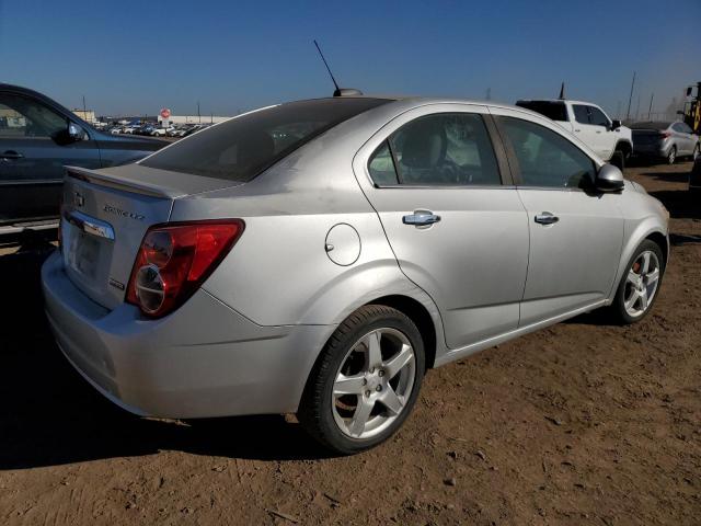 1G1JE5SB0F4112115 - 2015 CHEVROLET SONIC LTZ SILVER photo 3