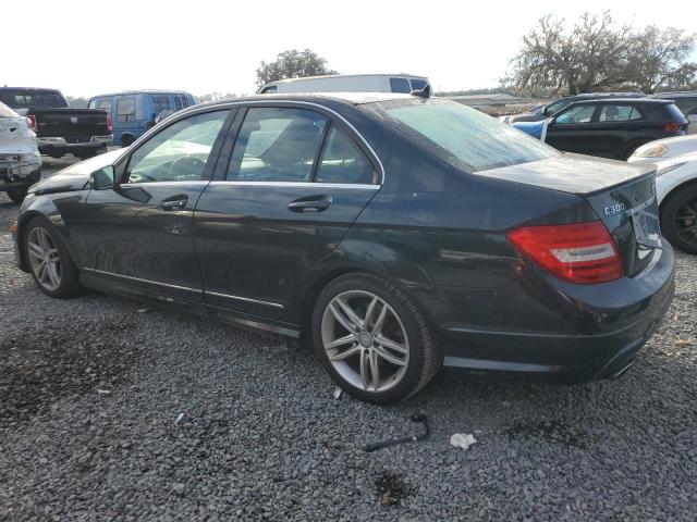 WDDGF8BB5CR198526 - 2012 MERCEDES-BENZ C 300 4MATIC GRAY photo 2