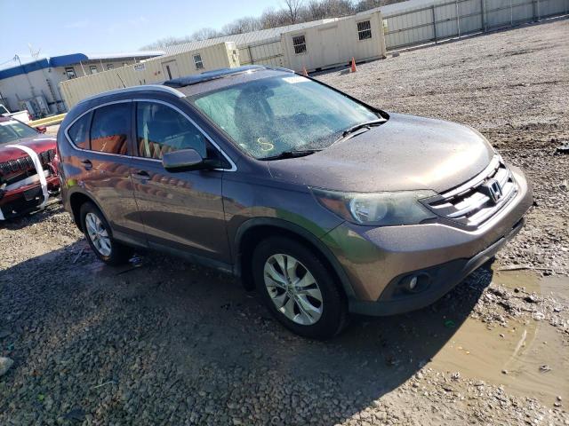 2HKRM3H77EH512511 - 2014 HONDA CR-V EXL BROWN photo 4