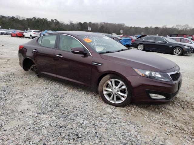 5XXGM4A78DG139741 - 2013 KIA OPTIMA LX BURGUNDY photo 4