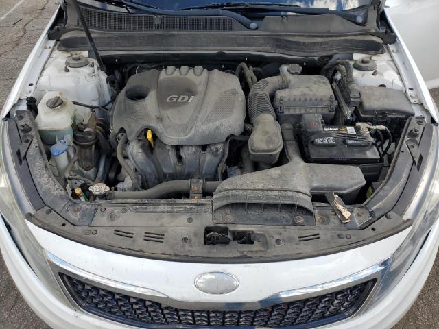 5XXGN4A7XDG227476 - 2013 KIA OPTIMA EX WHITE photo 11