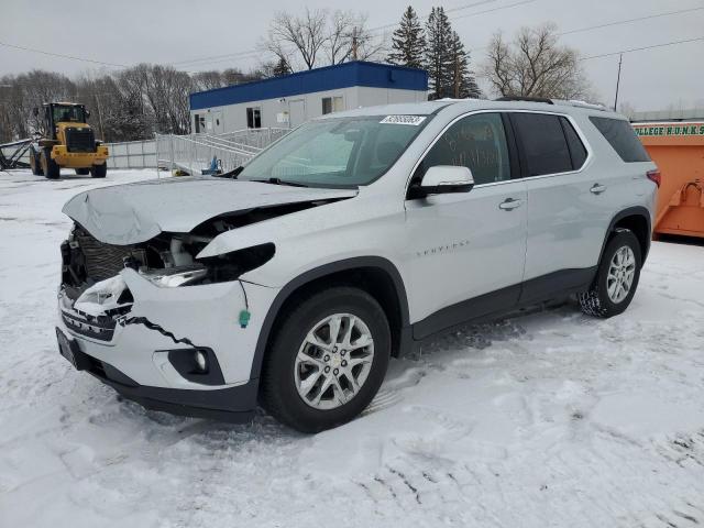 1GNEVGKW5JJ247745 - 2018 CHEVROLET TRAVERSE LT SILVER photo 1