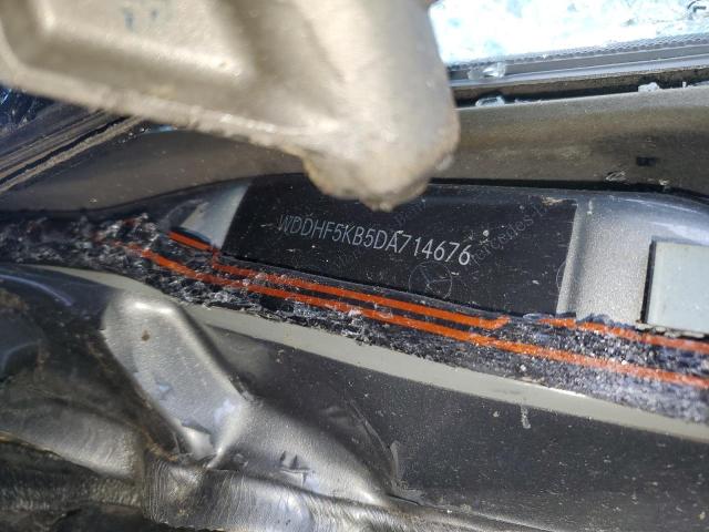 WDDHF5KB5DA714676 - 2013 MERCEDES-BENZ E 350 SILVER photo 12