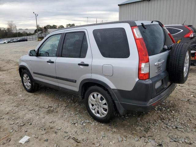 SHSRD78826U423602 - 2006 HONDA CR-V EX SILVER photo 2