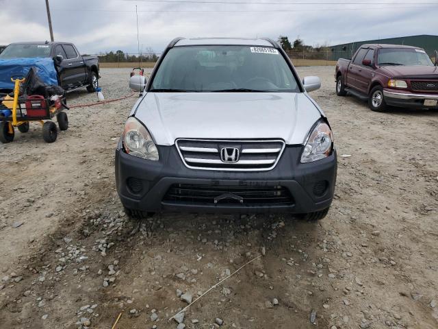 SHSRD78826U423602 - 2006 HONDA CR-V EX SILVER photo 5