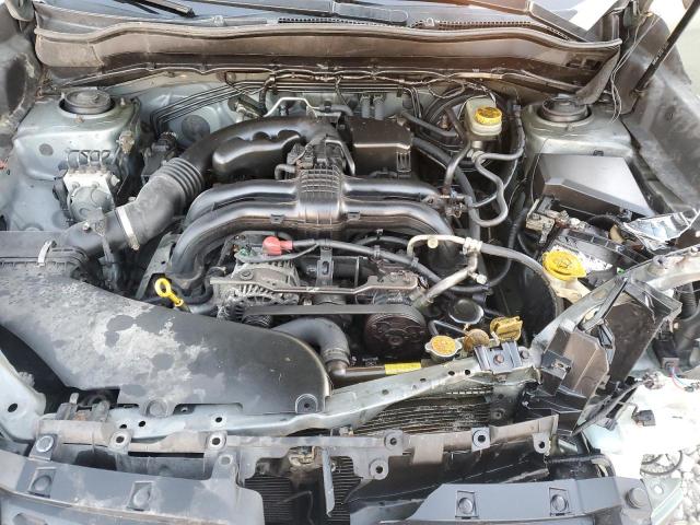 JF2SJACC7EG460628 - 2014 SUBARU FORESTER 2.5I PREMIUM GREEN photo 11