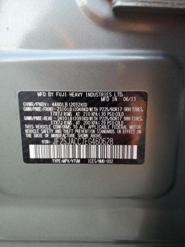 JF2SJACC7EG460628 - 2014 SUBARU FORESTER 2.5I PREMIUM GREEN photo 12