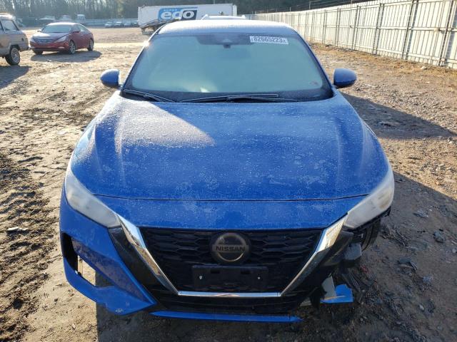 3N1AB8CV8NY238179 - 2022 NISSAN SENTRA SV BLUE photo 5