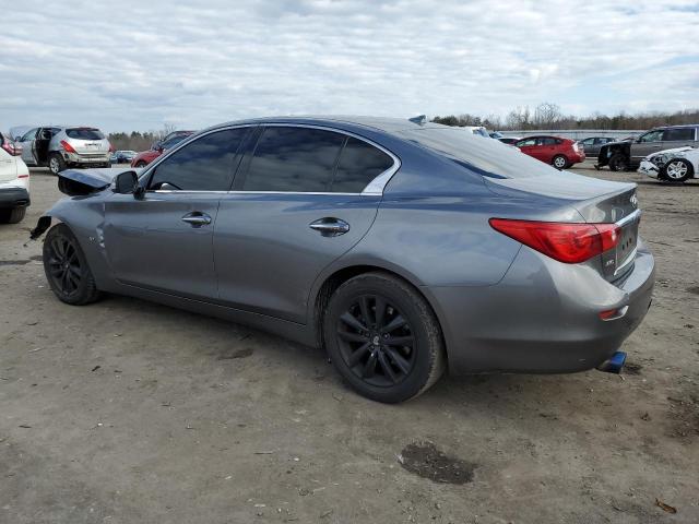 JN1BV7AR5FM401578 - 2015 INFINITI Q50 BASE GRAY photo 2