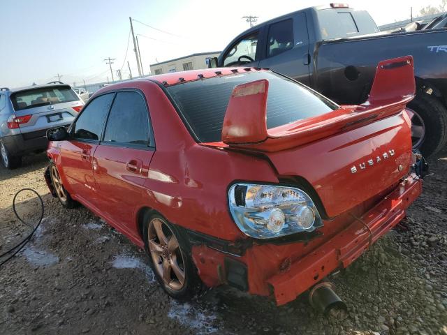 JF1GD67545H502547 - 2005 SUBARU IMPREZA RS RED photo 2