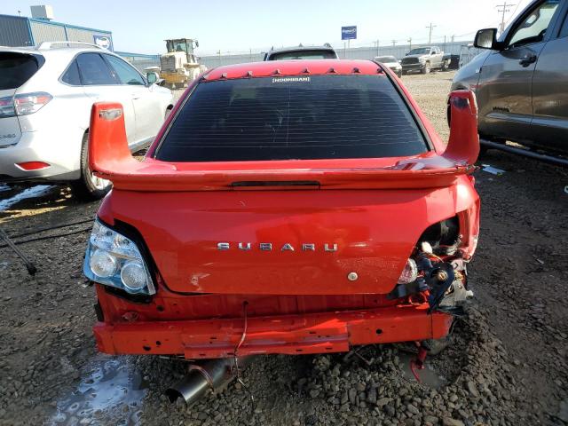 JF1GD67545H502547 - 2005 SUBARU IMPREZA RS RED photo 6