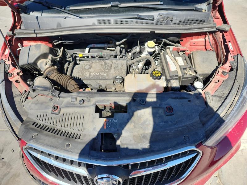 KL4CJASB9KB792147 - 2019 BUICK ENCORE PREFERRED Қызыл фото 12