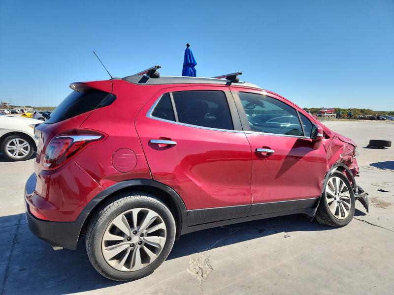 KL4CJASB9KB792147 - 2019 BUICK ENCORE PREFERRED Қызыл фото 3