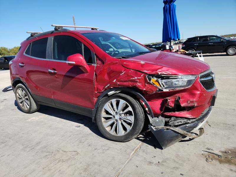 KL4CJASB9KB792147 - 2019 BUICK ENCORE PREFERRED Қызыл фото 4