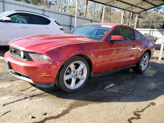 1ZVBP8CH7A5147471 - 2010 FORD MUSTANG GT MAROON photo 1