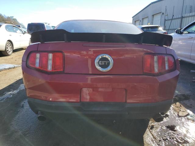 1ZVBP8CH7A5147471 - 2010 FORD MUSTANG GT MAROON photo 6