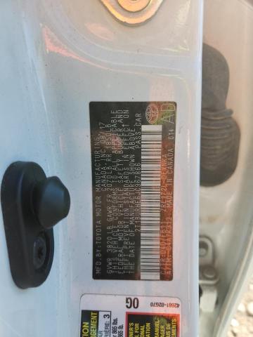 2T1BURHE6JC967866 - 2018 TOYOTA COROLLA L WHITE photo 12